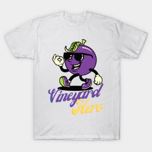 Vineyard Hero Grape Vibes Tee! T-Shirt